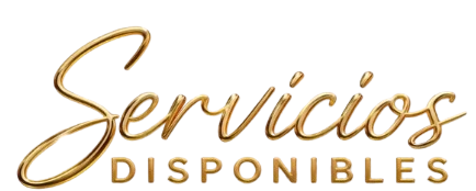 Servicios disponibles
